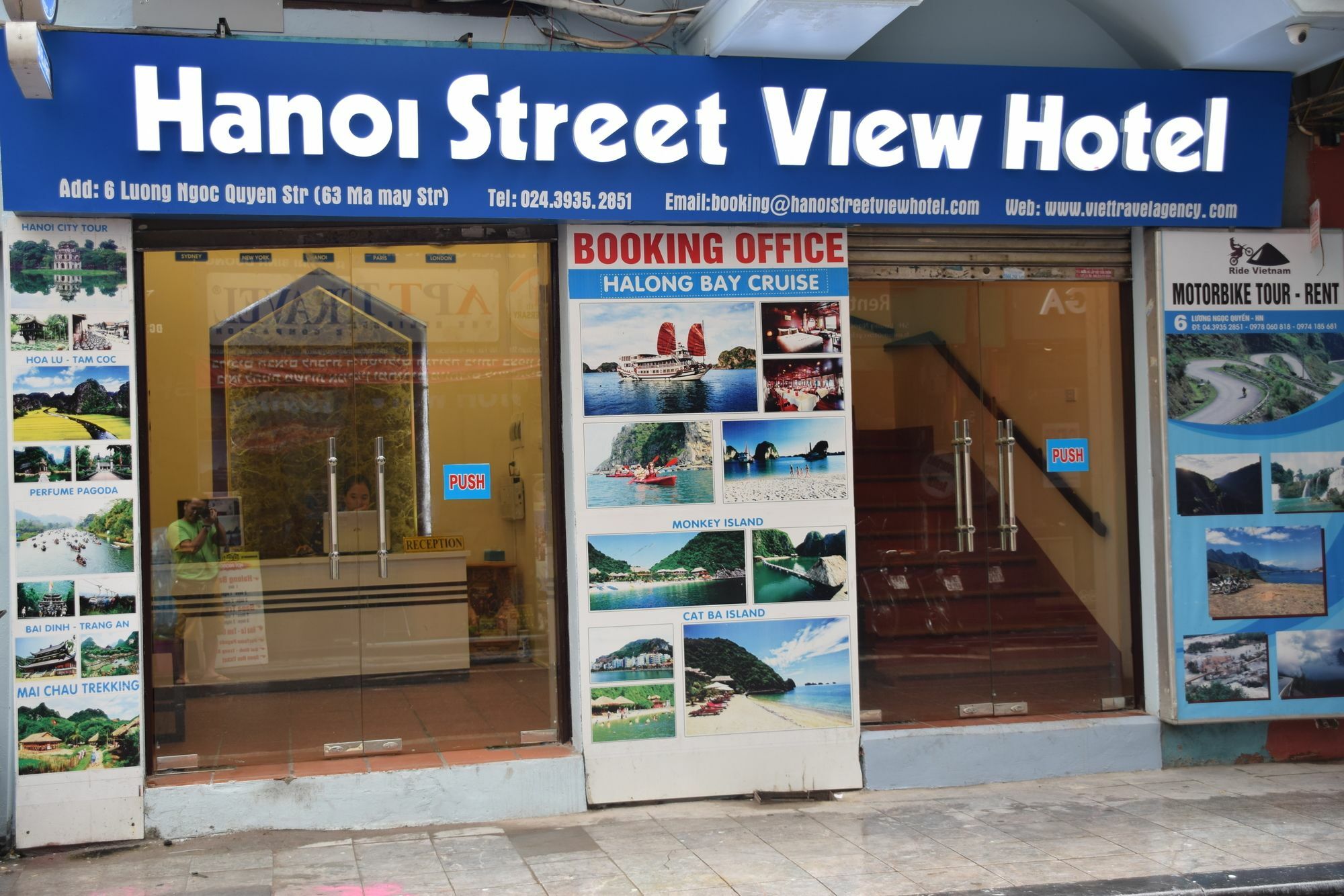 Hanoi Street View Hotel Kültér fotó